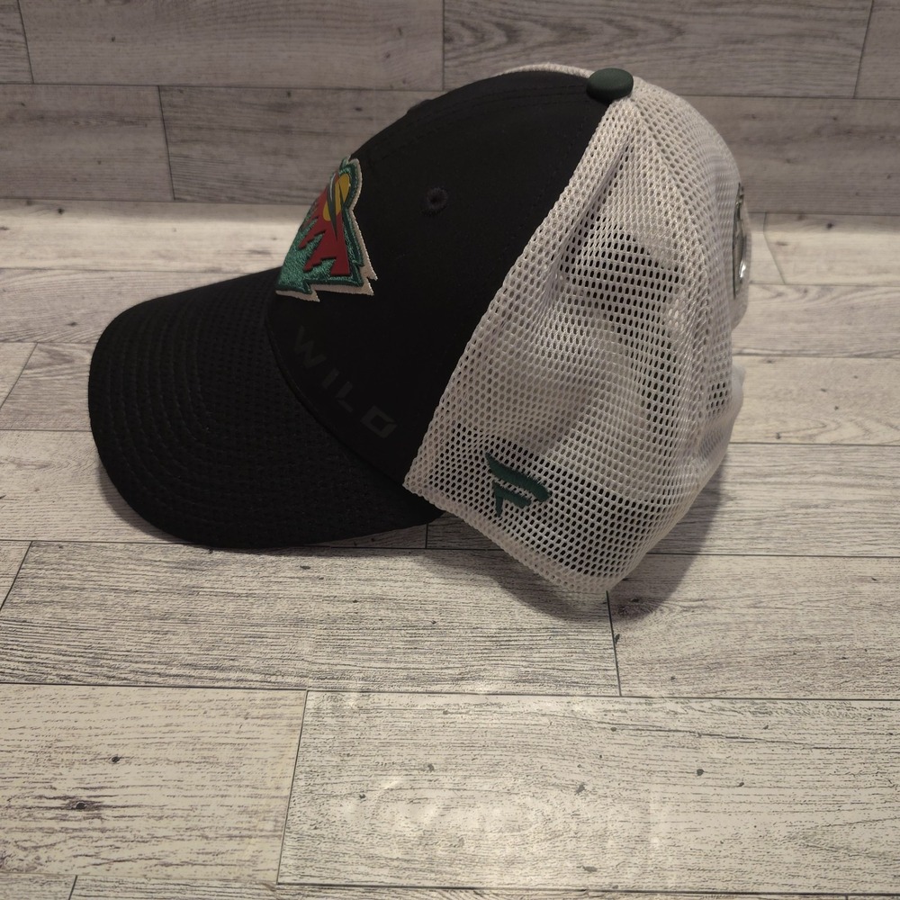 Minnesota Wild Fanatics Snap-Back Hat Unisex Black/White‎ Used - Picture 2 of 5